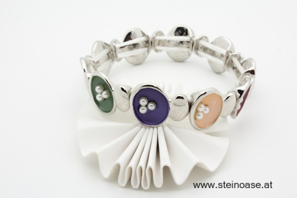 Armband  Bunt & Perlen